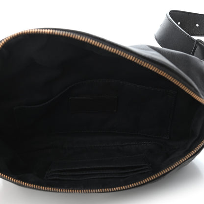 Saint Laurent Calfskin Monogram Belt Bag Black 4 of 5