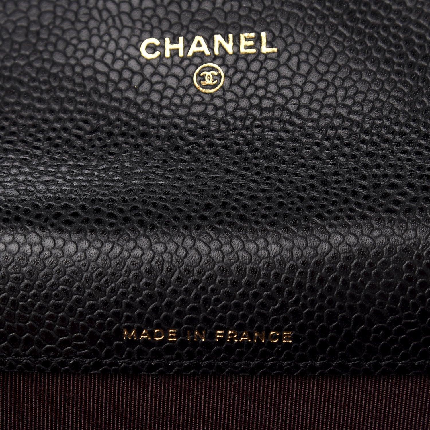 Chanel Caviar Quilted Flap Card Holder Wallet Black 7 of 10