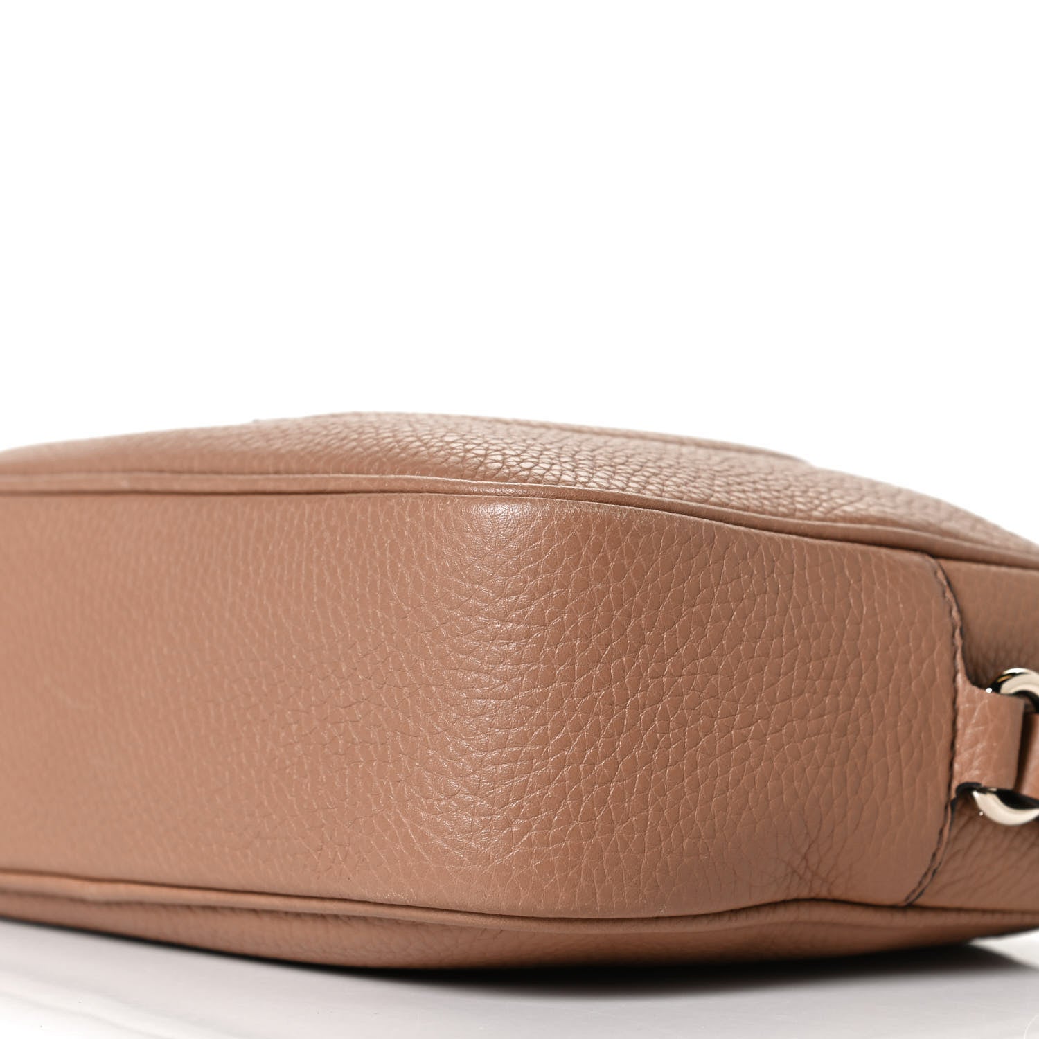 Gucci Pebbled Calfskin Small Soho Disco Bag Camelia 10 of 12