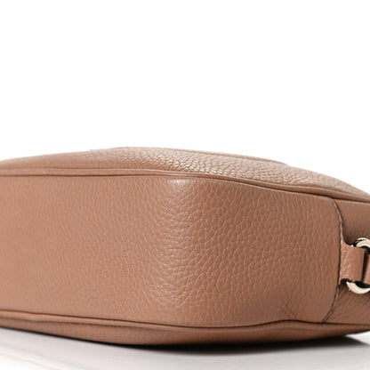 Gucci Pebbled Calfskin Small Soho Disco Bag Camelia 10 of 12
