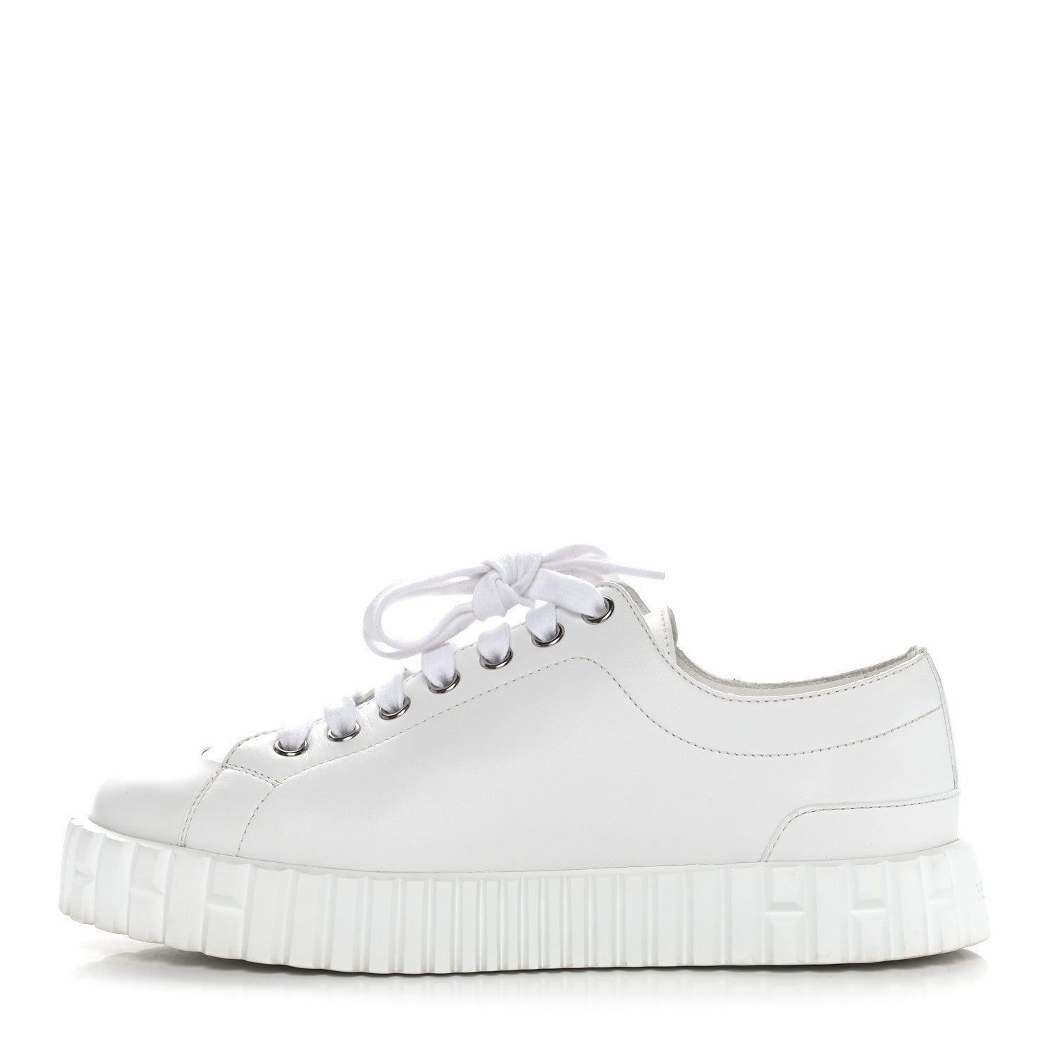 Hermes Calfskin Cross Sneakers 36 White 1 of 9