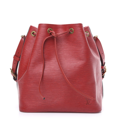 Louis Vuitton Epi Petit Noe Castillan Red 1 of 12