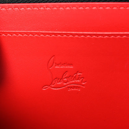 Christian Louboutin Calfskin Panettone Studded Wristlet Wallet Black 6 of 8