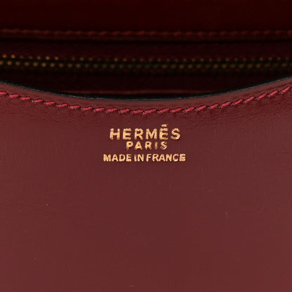 Hermes Box Passe-Guide Shoulder Bag Rouge H 6 of 15