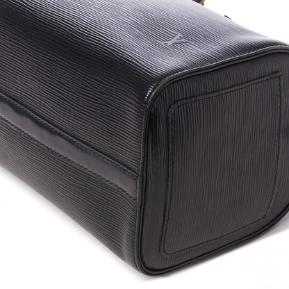 Louis Vuitton Epi Speedy 25 Black 4 of 8