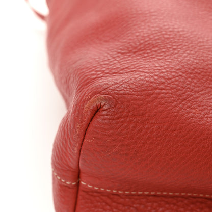 Prada Vitello Daino Tote Rosso 11 of 15