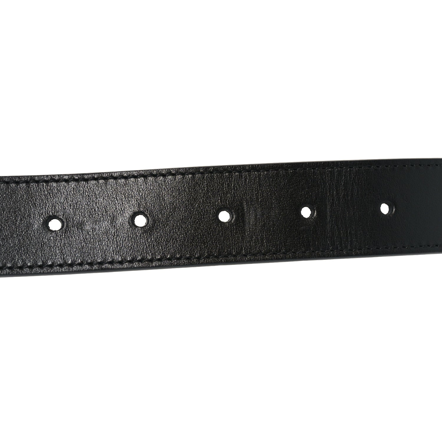 Gucci Plutone Calfskin Double G 30mm Belt 105 42 Black 4 of 5