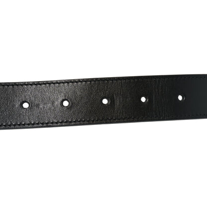Gucci Plutone Calfskin Double G 30mm Belt 105 42 Black 4 of 5
