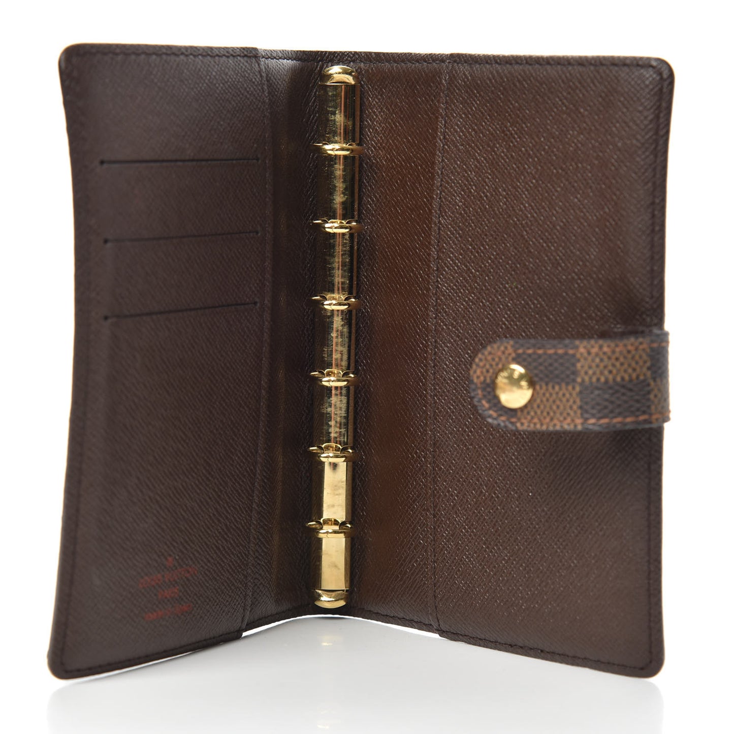 Damier Ebene Small Ring Agenda Cover