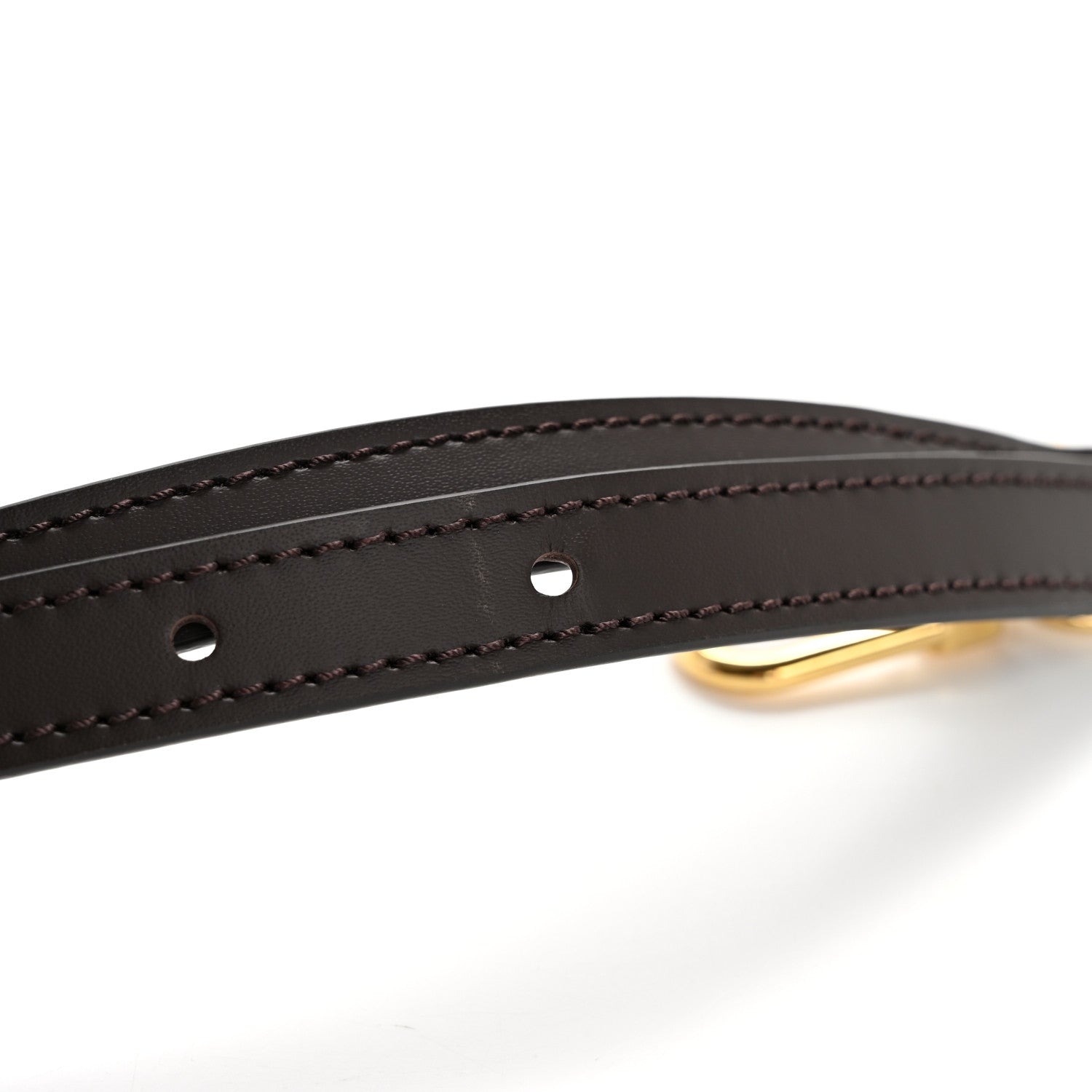 Louis Vuitton Calfskin 16mm Adjustable Shoulder Strap Ebene 5 of 5