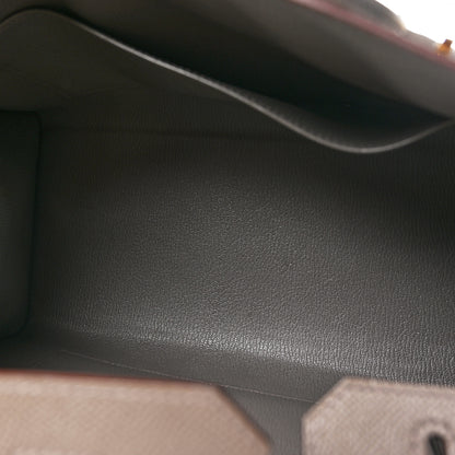 Hermes Epsom Birkin Sellier 30 Etain 5 of 11