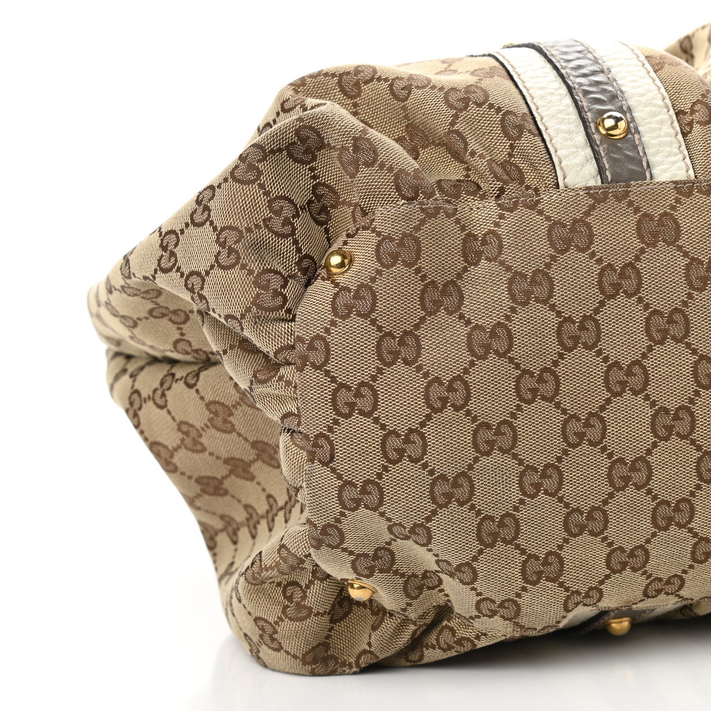 Monogram Medium Interlocking Icon Tote Ivory