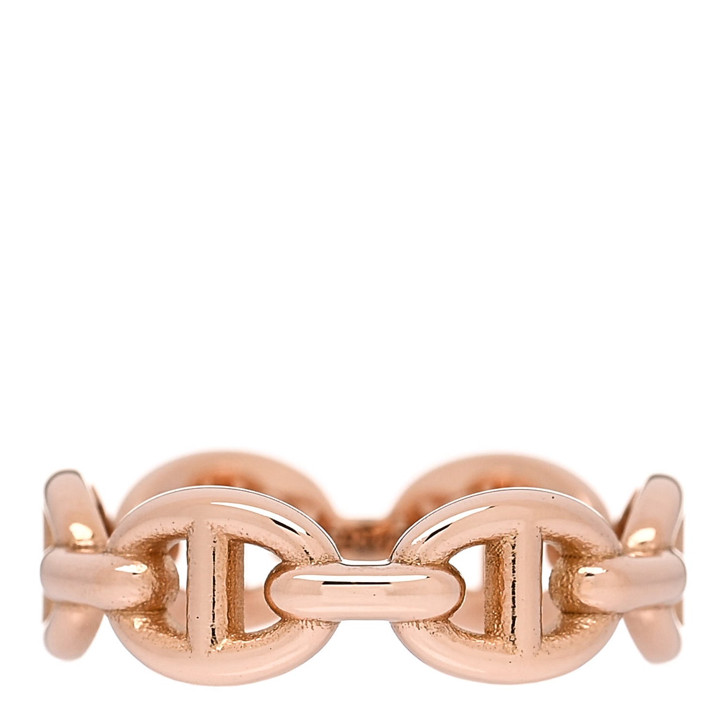 18K Rose Gold PM Chaine d'Ancre Enchainee Ring 50 5.25