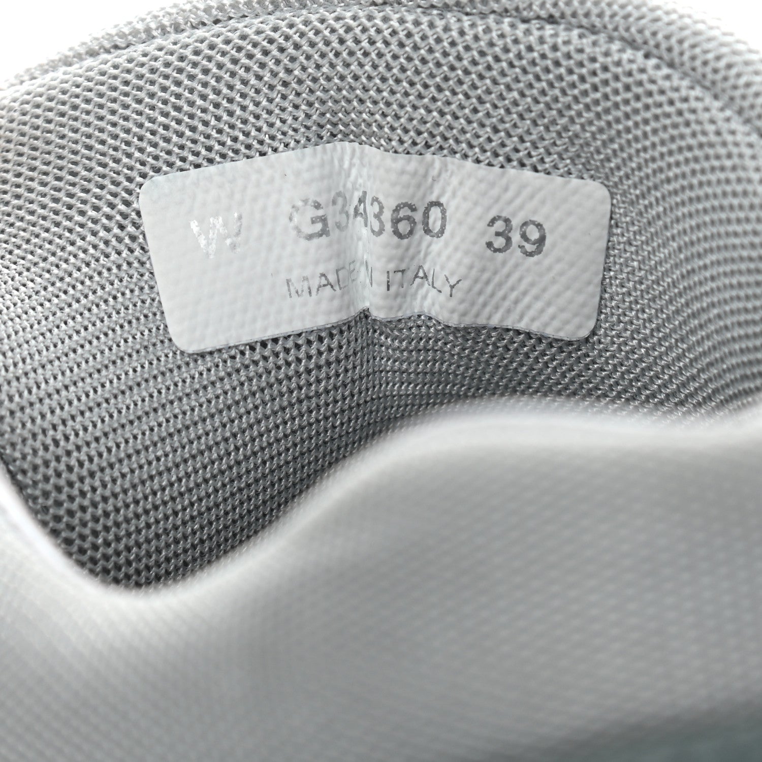Chanel Suede Calfskin CC Sneakers 39 Blue Grey White 8 of 8