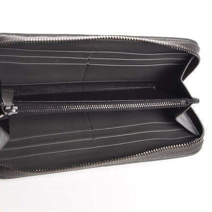 Bottega Veneta Nappa Intrecciato Zip Around Wallet Grey 5 of 9