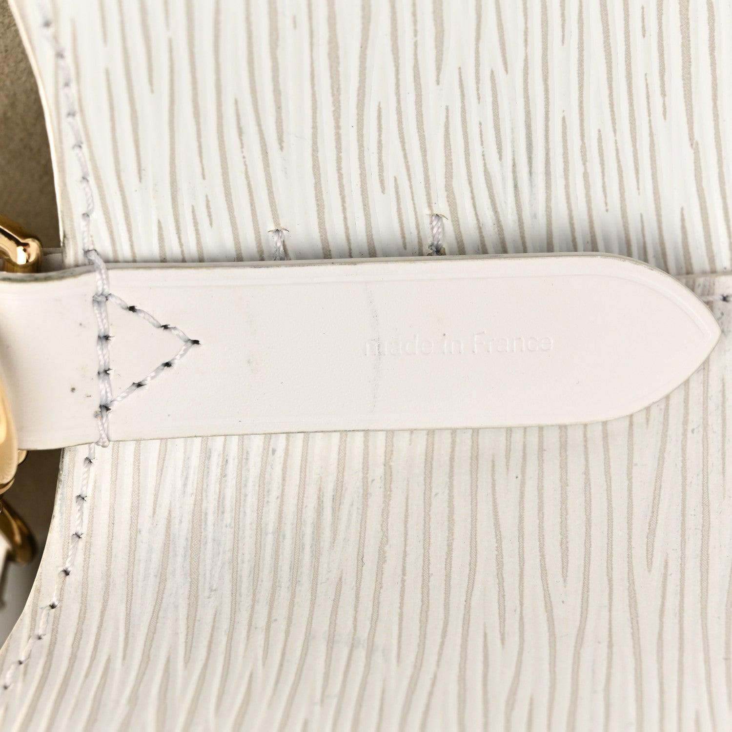 Louis Vuitton Epi Love Lock NeoNoe White 1745062 – FASHIONPHILE