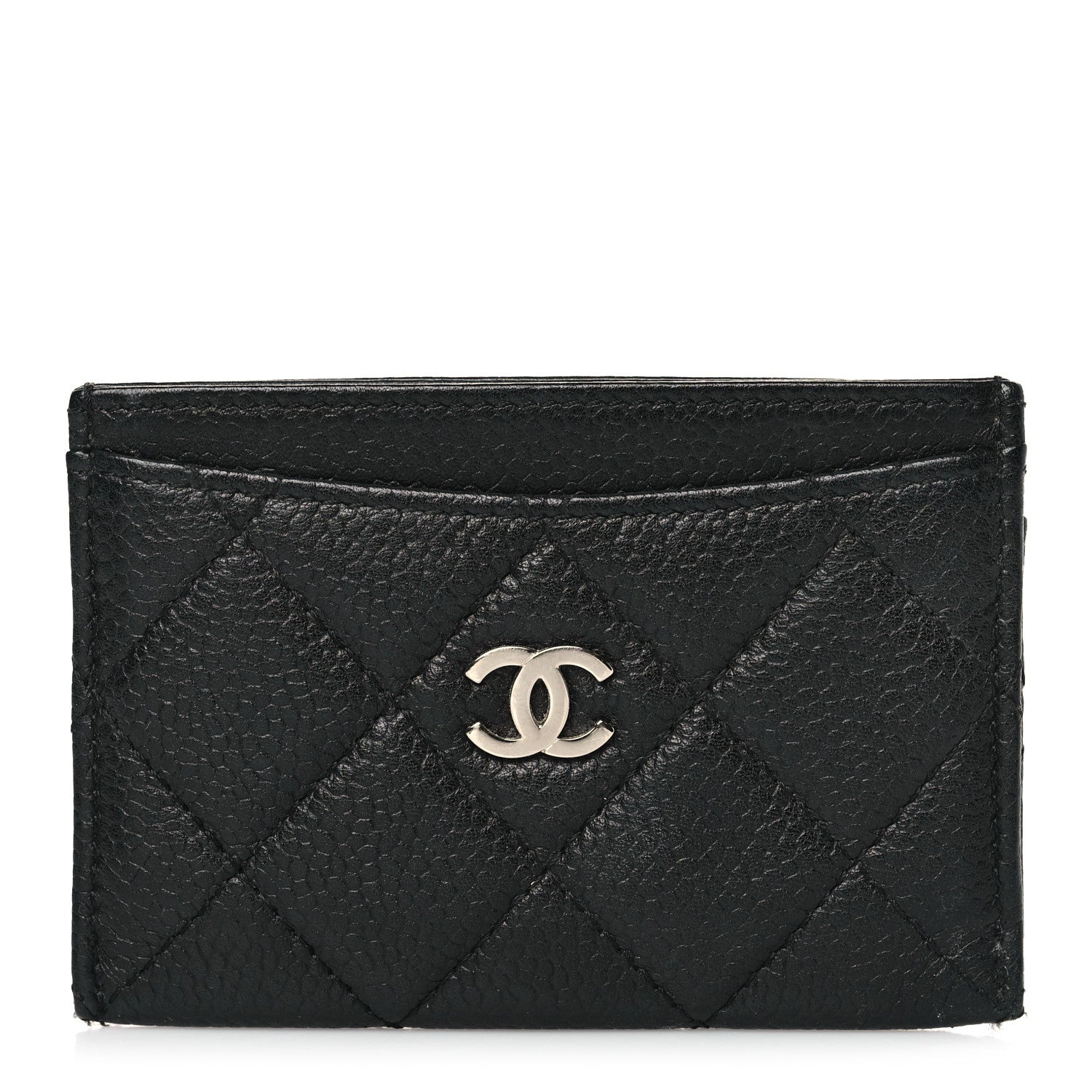 Chanel Caviar Quilted Card Holder Black 1 of 8