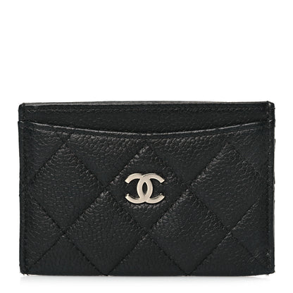 Chanel Caviar Quilted Card Holder Black 1 of 8