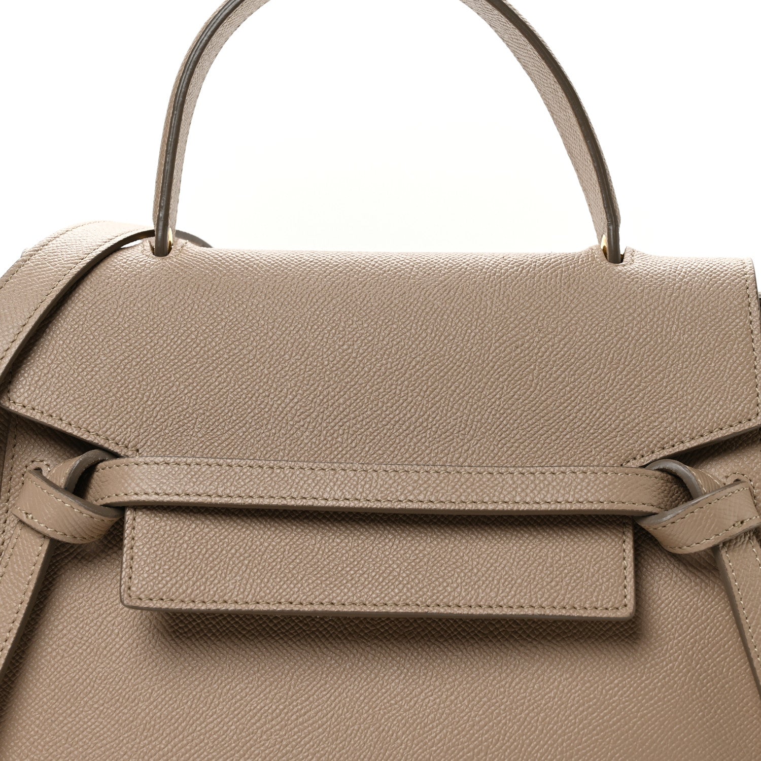 Celine Grained Calfskin Micro Belt Bag Light Taupe 9 of 13