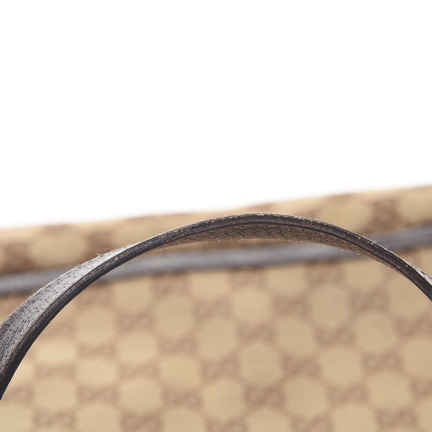 Gucci Monogram Large Abbey Tote Dark Brown 13 of 13