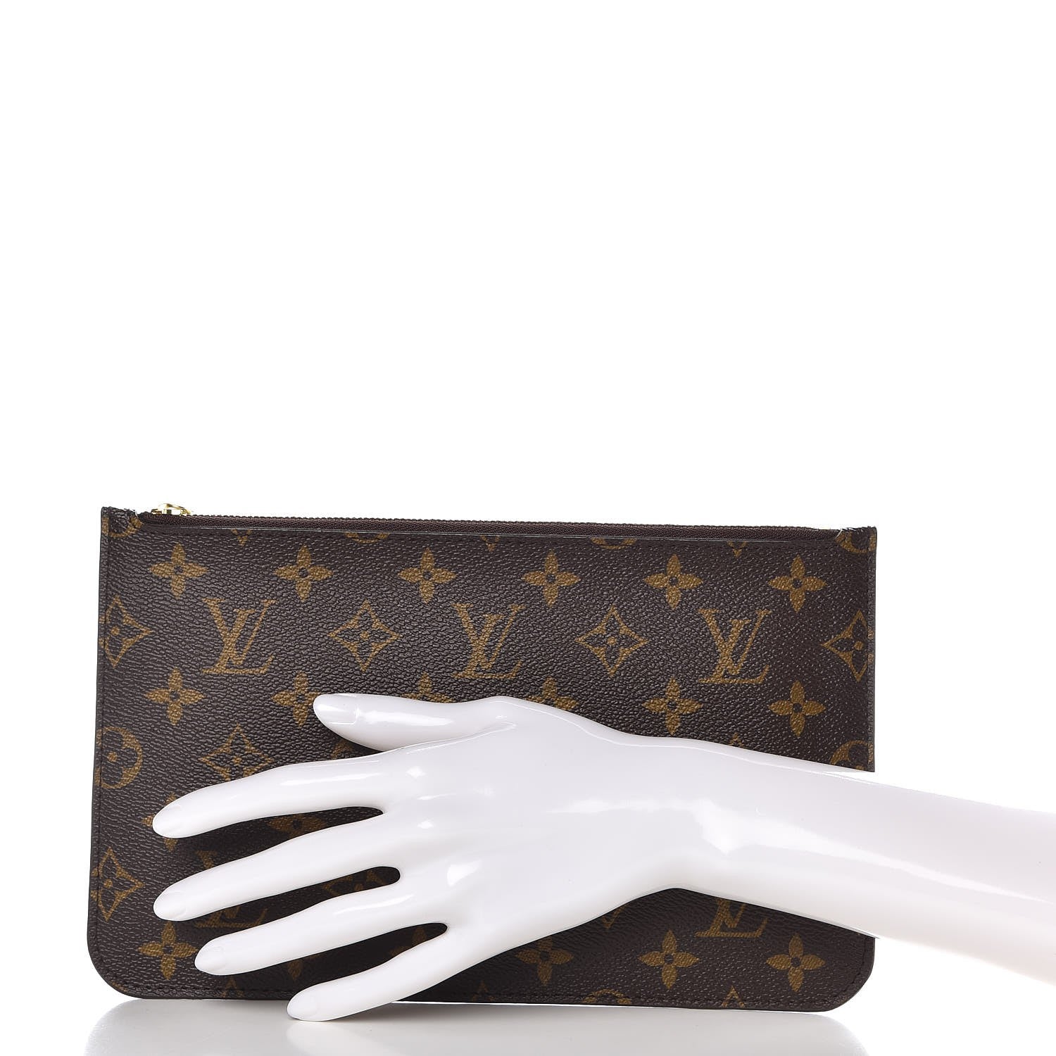 Louis Vuitton Monogram Neverfull MM GM Pochette 2 of 8