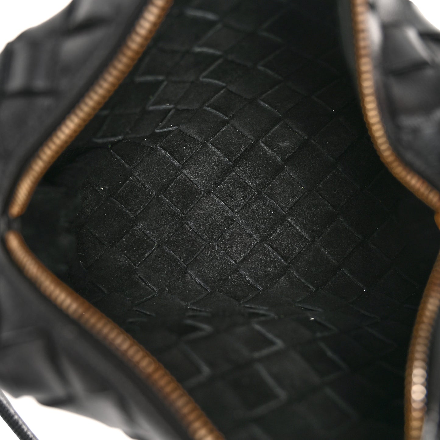 Nappa Intrecciato Mini Loop Camera Bag Black