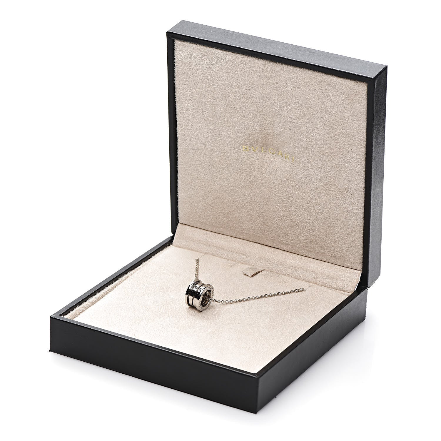 Bulgari 18K White Gold B.Zero1 Pendant Necklace 6 of 6