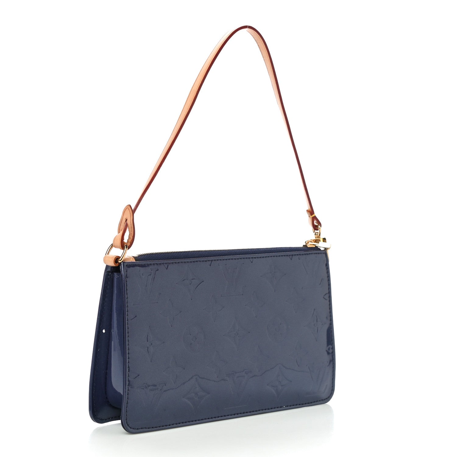 Louis Vuitton Vernis Lexington Pochette Indigo 2 of 8