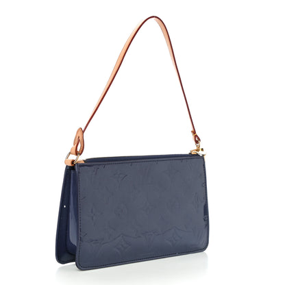 Louis Vuitton Vernis Lexington Pochette Indigo 2 of 8