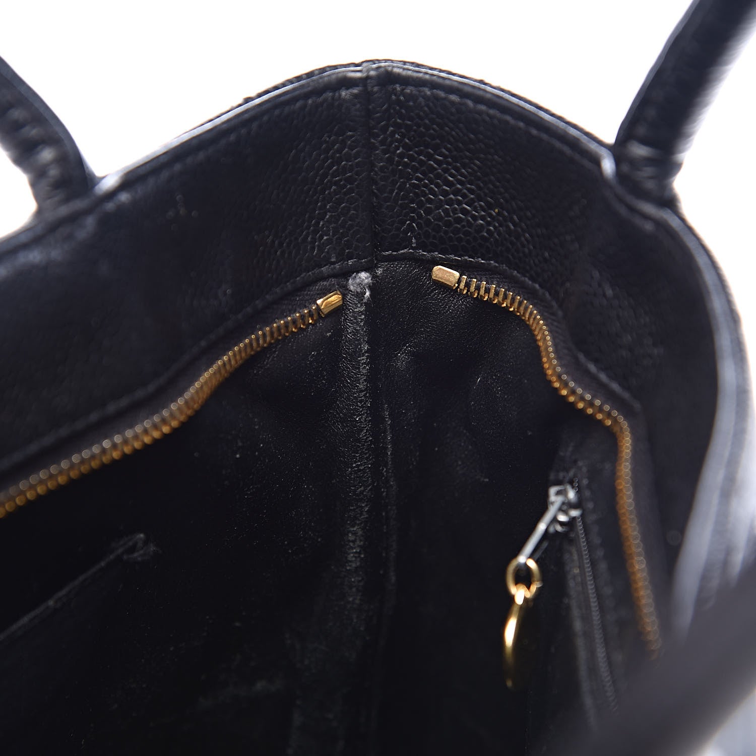 Chanel Caviar Medallion Tote Black 12 of 15