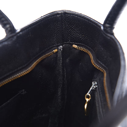 Chanel Caviar Medallion Tote Black 12 of 15