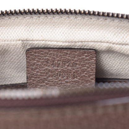 Gucci GG Supreme Monogram Web Small Ophidia Messenger Bag Brown 7 of 9