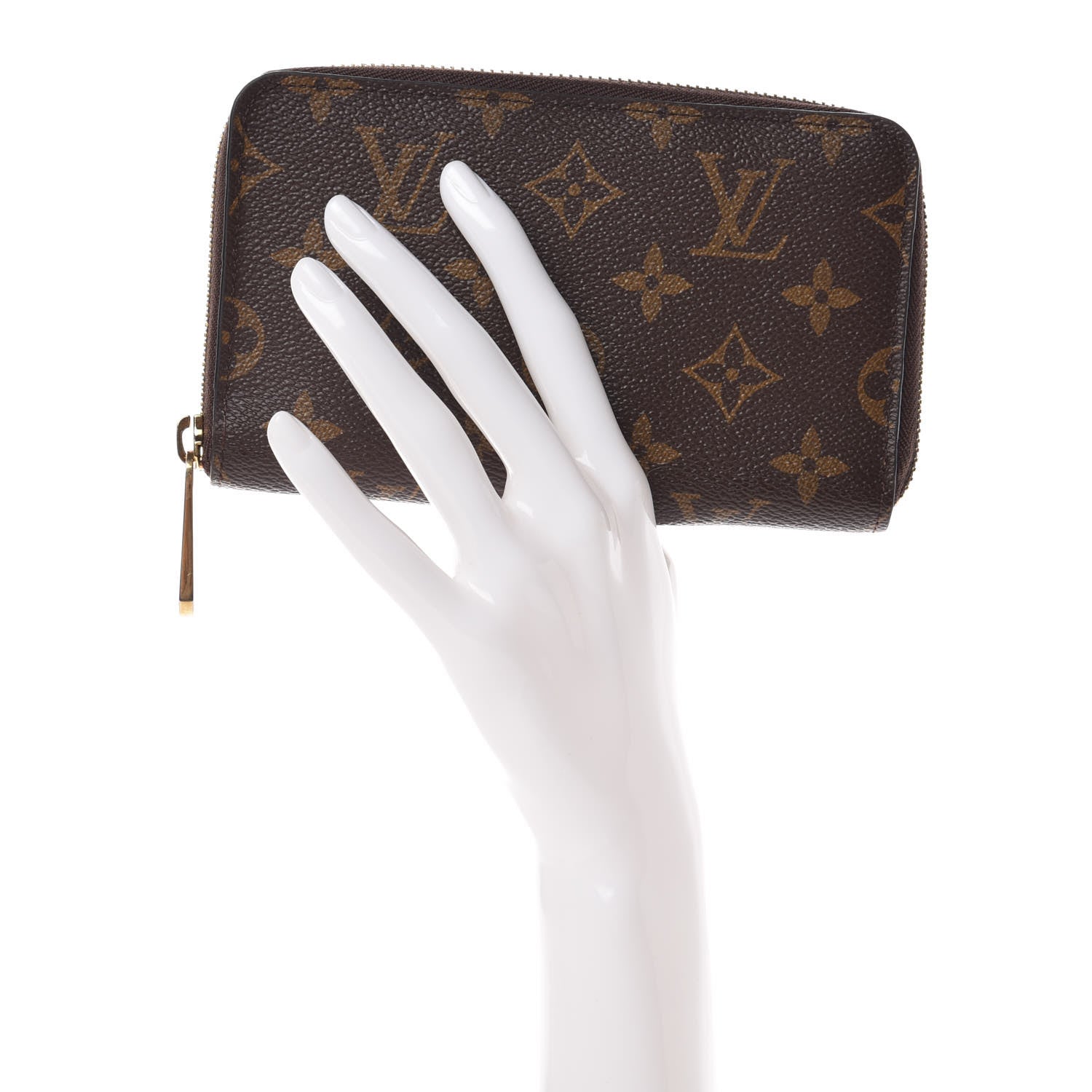 Louis Vuitton Monogram Zippy Compact Wallet 2 of 9