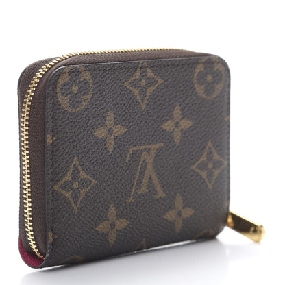 Louis Vuitton Monogram LV Love Lock Zippy Coin Purse 3 of 9