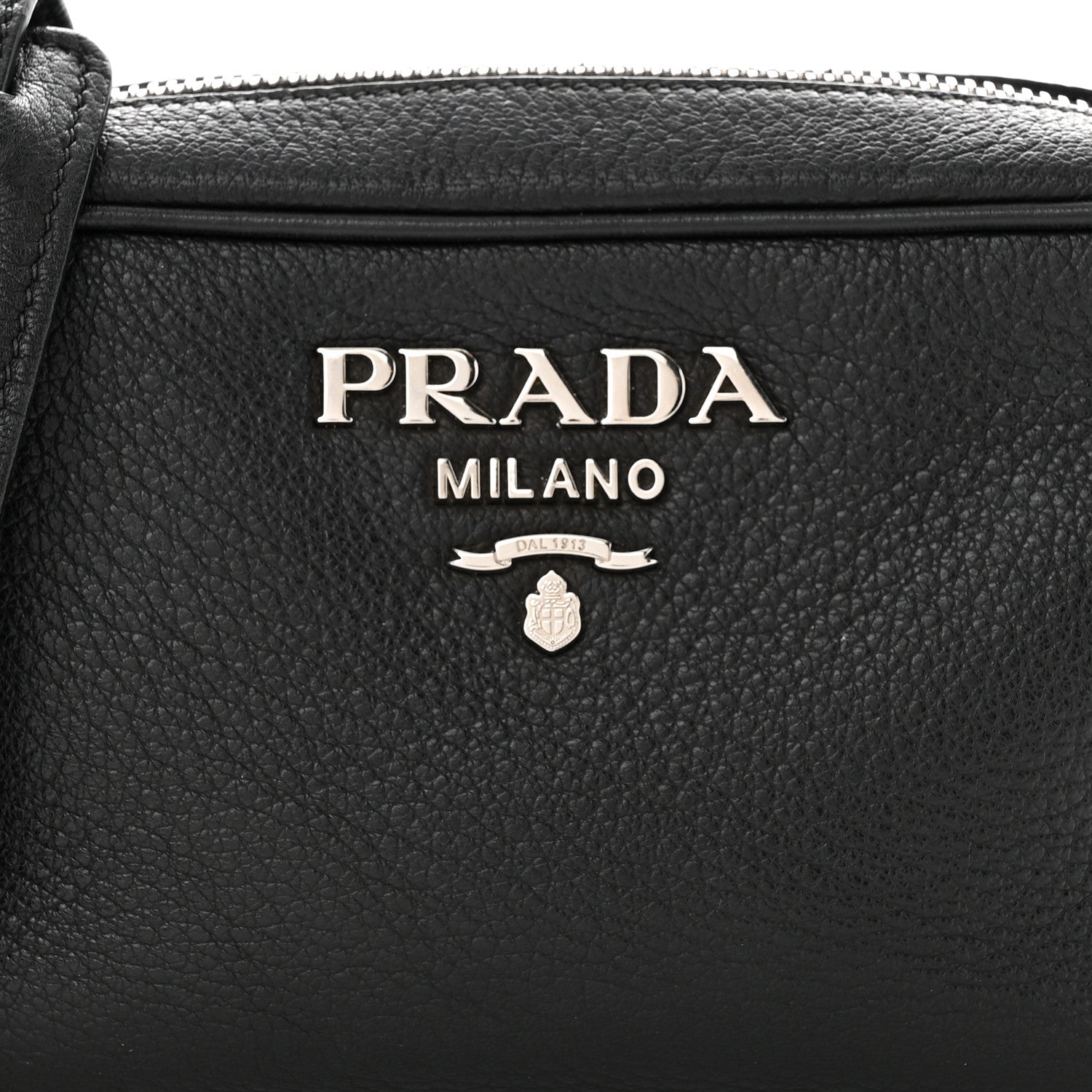 Prada Vitello Phenix Camera Bag Black 9 of 11