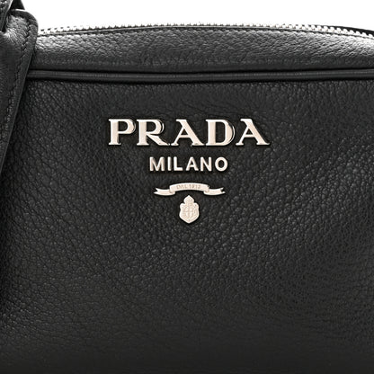 Prada Vitello Phenix Camera Bag Black 9 of 11
