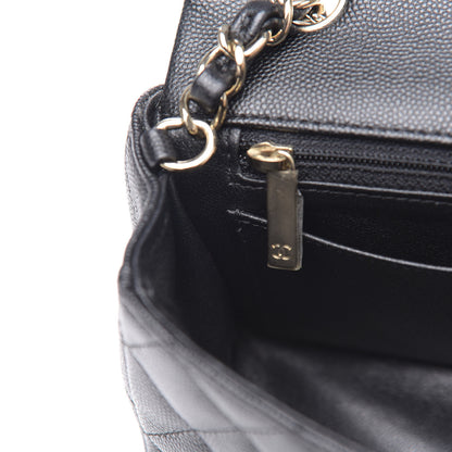 Chanel Caviar Quilted Mini Rectangular Flap Black 11 of 12