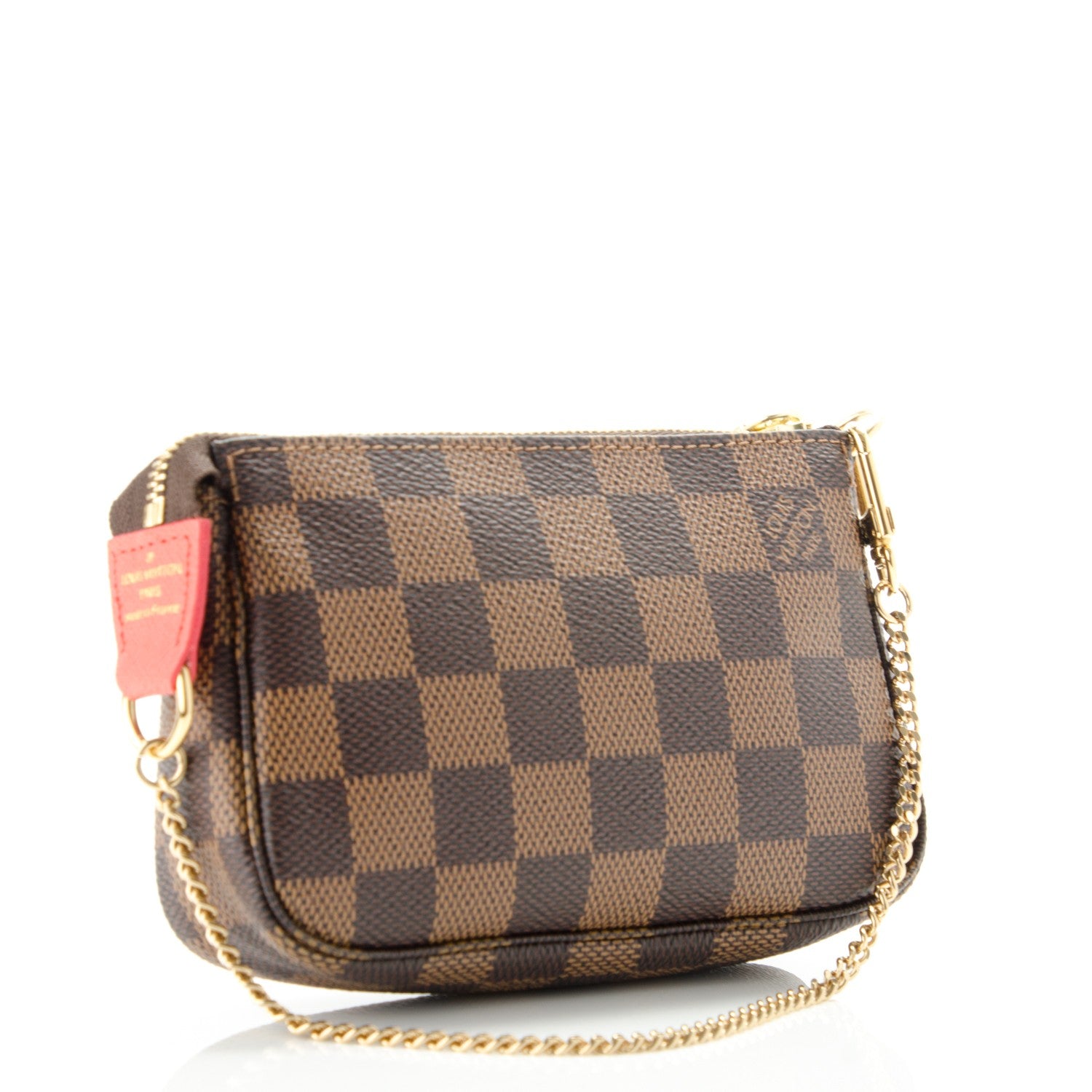 Louis Vuitton Damier Ebene 2015 Christmas Animation Mini Pochette Accessories 3 of 7