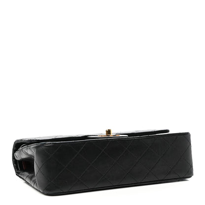 Chanel Lambskin Quilted Small Double Flap Black 4 of 10