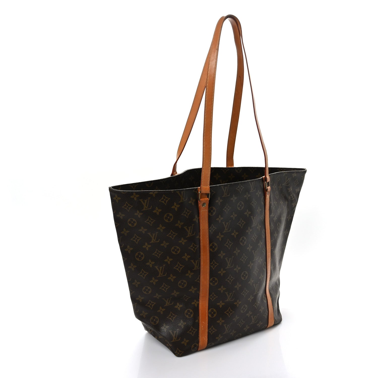 Louis Vuitton Monogram Sac Shopping Tote 3 of 8