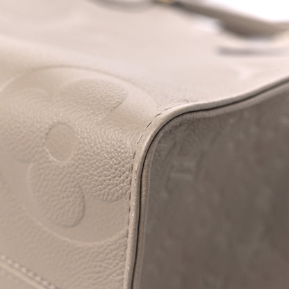 Louis Vuitton Empreinte Monogram Giant Onthego MM Tourterelle 8 of 10