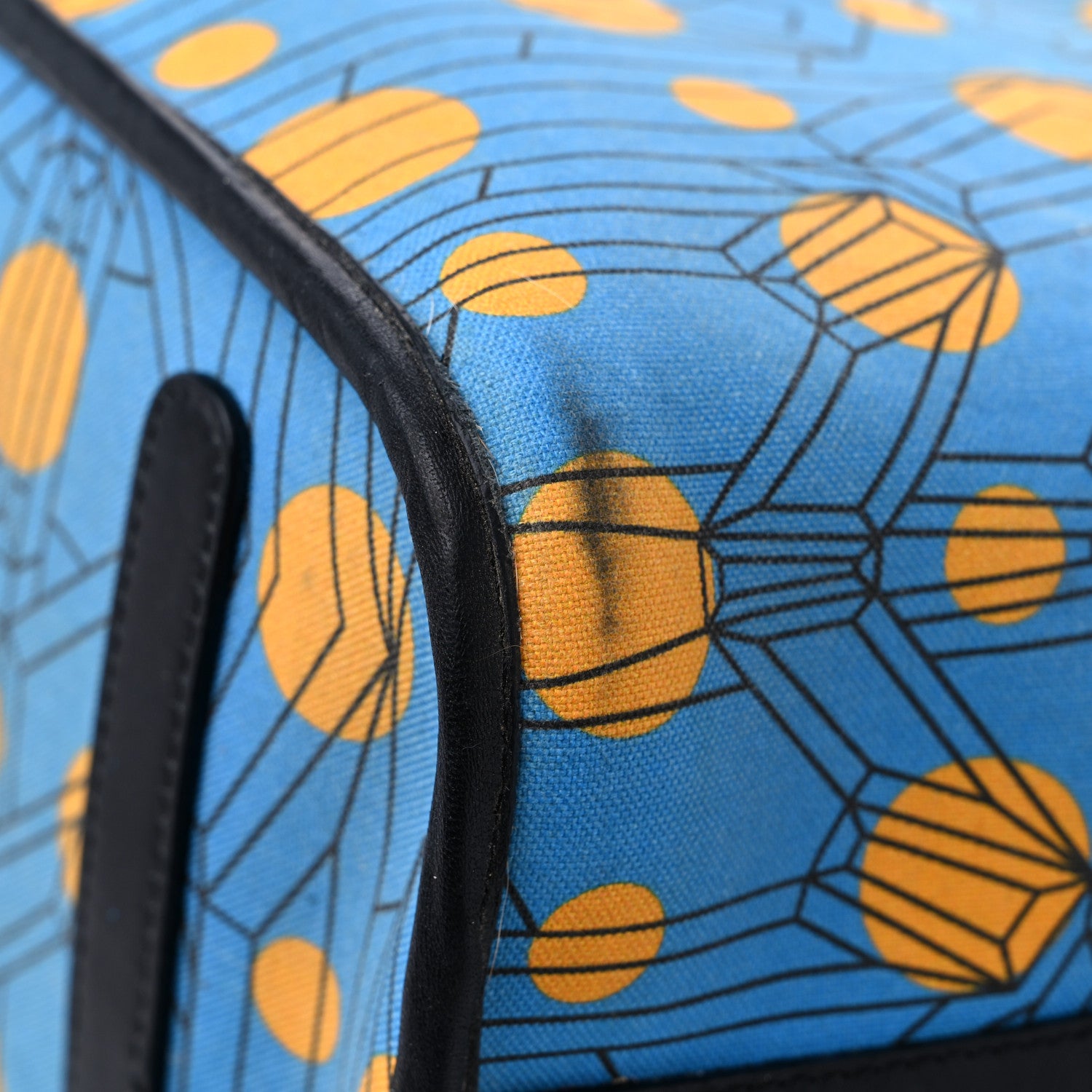 MCM Visetos Large Project Reversible Shopper Tote Munich Blue 20 of 21