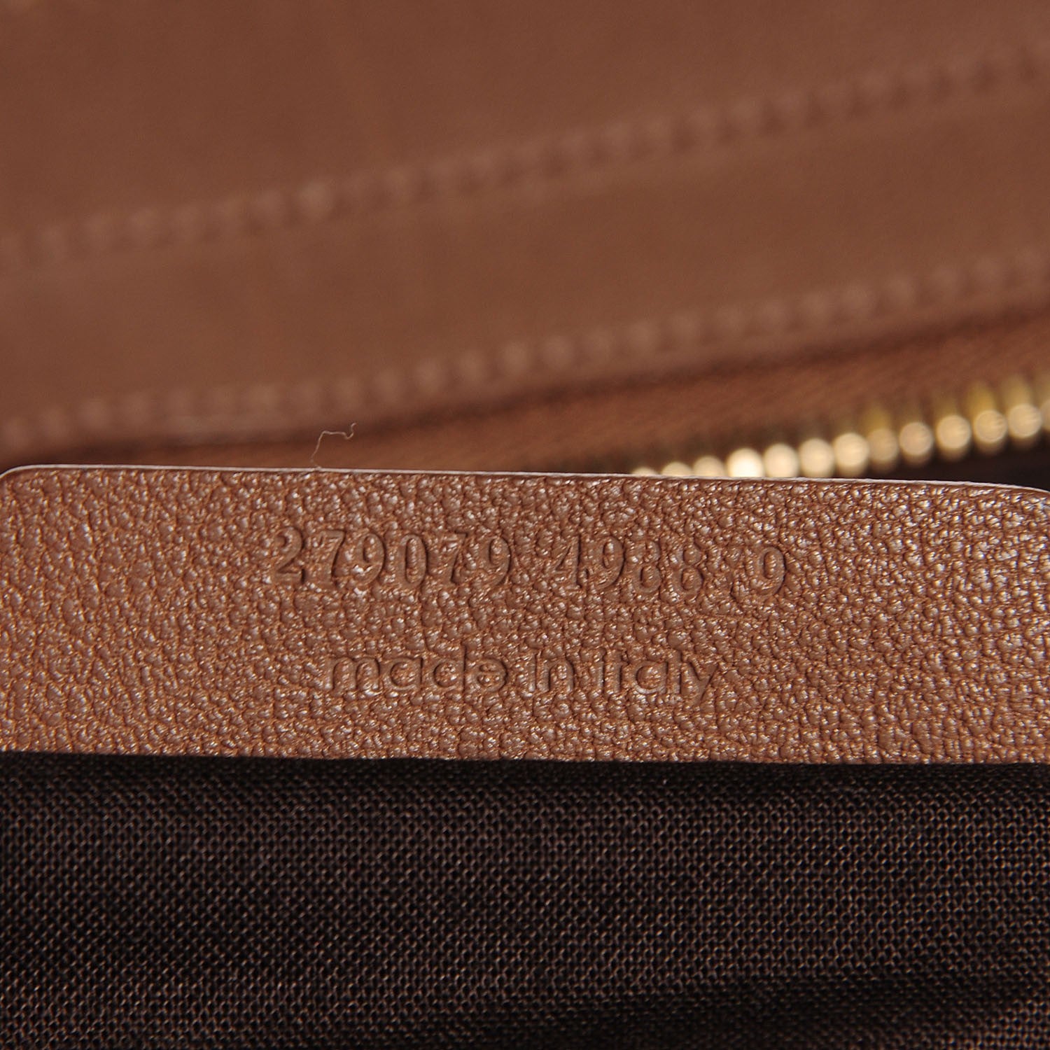 Saint Laurent Sheepskin Medium Cabas ChYc Brown 7 of 9