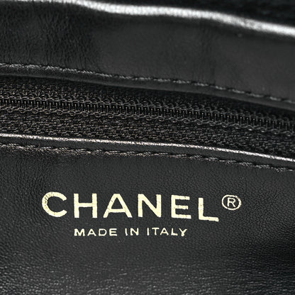 Chanel Suede Sparkling Winter Messenger Black 6 of 9