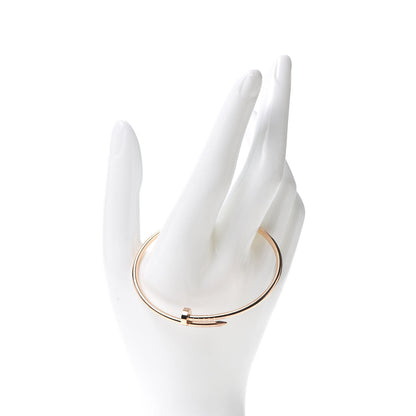 Cartier 18K Pink Gold Small Juste Un Clou Bracelet 17 2 of 6
