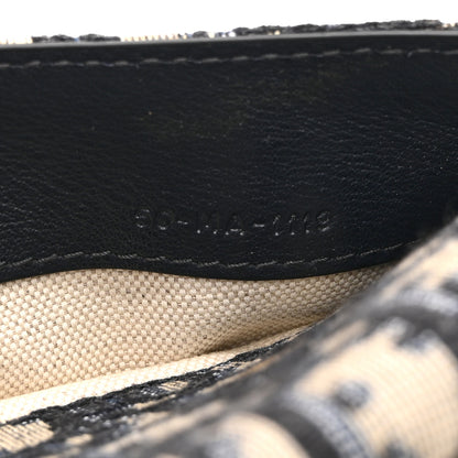 Christian Dior Oblique Saddle Belt Pouch Blue 7 of 10
