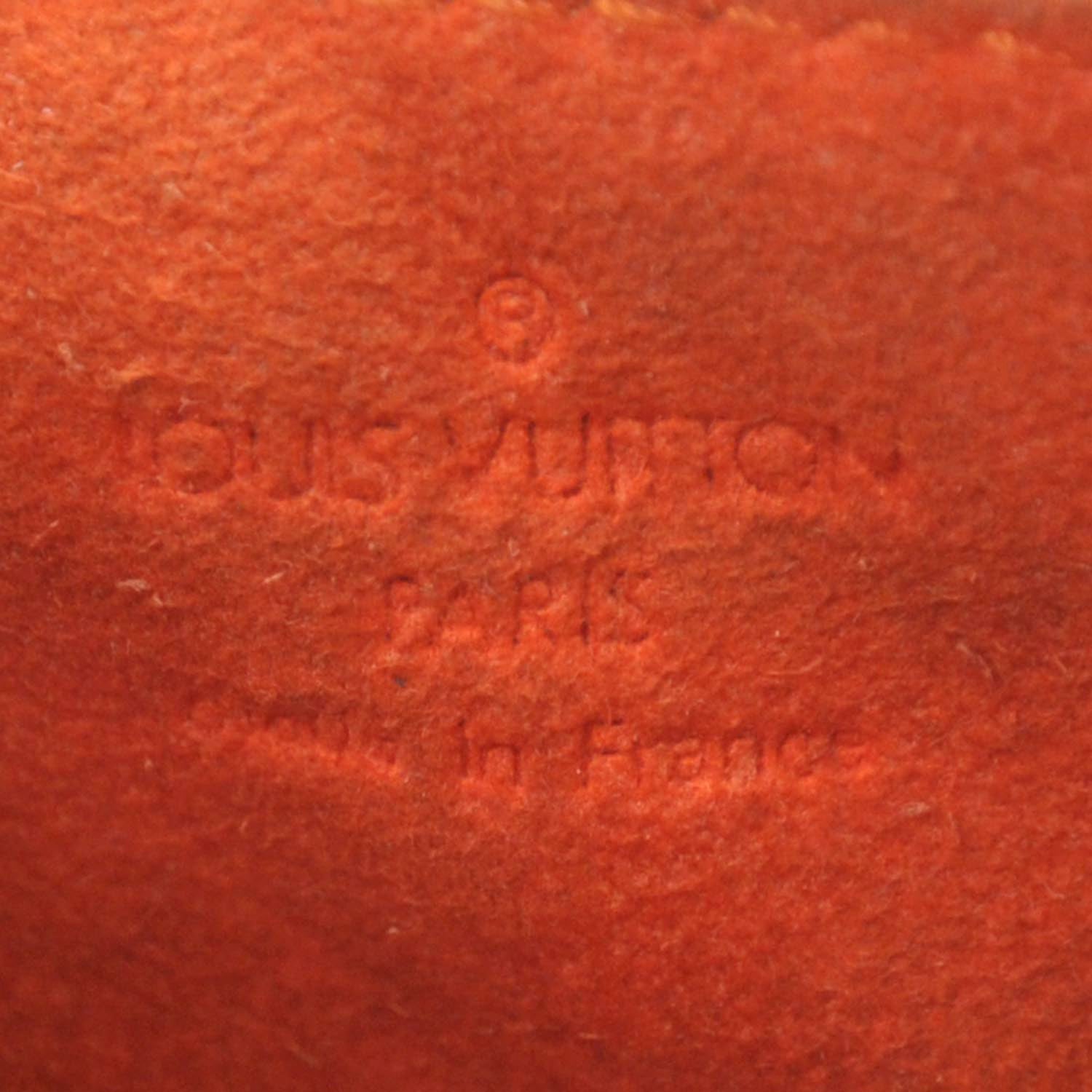 Louis Vuitton Monogram Perforated Key Pouch Orange 6 of 8
