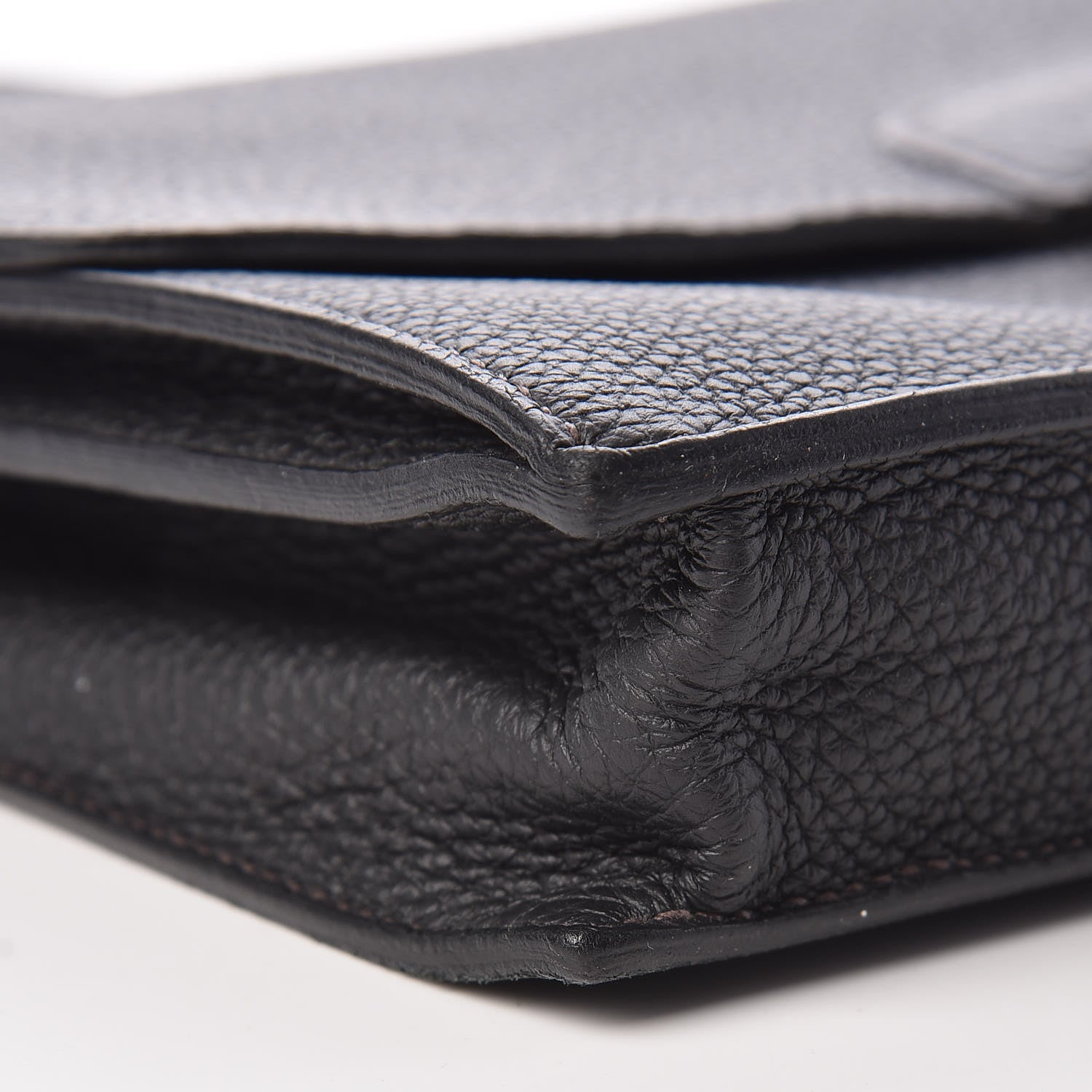 Hermes Togo Jet Clutch Black 9 of 10