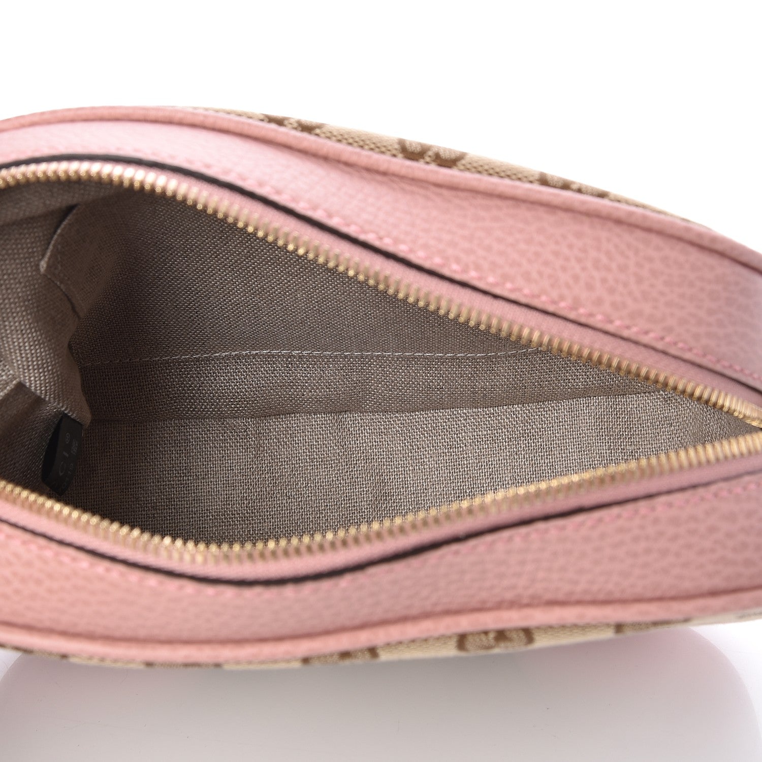 Gucci Monogram Mini Bree Messenger Bag Beige Soft Pink 5 of 7