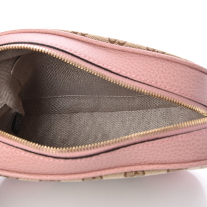 Gucci Monogram Mini Bree Messenger Bag Beige Soft Pink 5 of 7